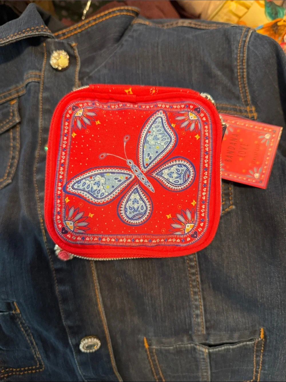 Brighton Bandana Love Jewelry Case